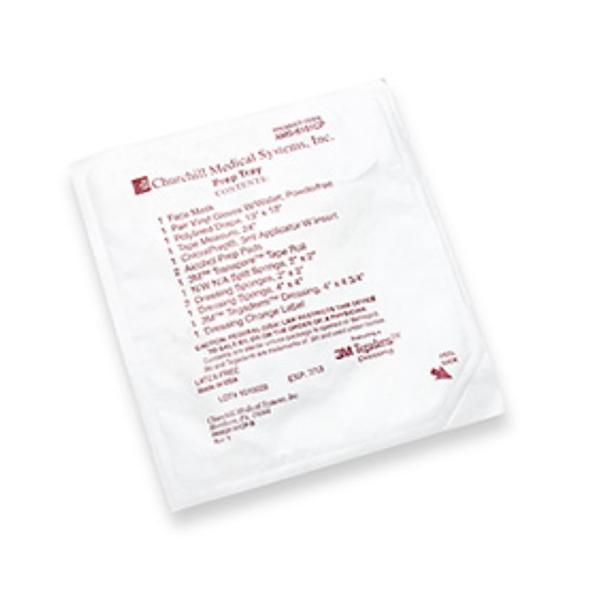 Kit Dressing Change Central Line W/ Nitrile Gloves/Dressing Sponge 4x4
